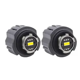 F54b8c01-ac17cf-12 Per-accurate Inc. L1b Tf1 2x Led Fog Light Bulbs 3000k Amber 30w Plug And Play