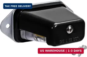 Perfectech 797259936722 Universal Led License Plate Light Waterproof 12v/24v Dc Tag Licen