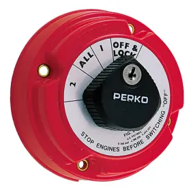 Perko 3003.3104 8502dp Locking Battery Selector Switch Red No Size
