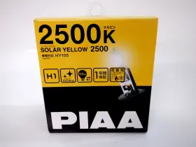22-13401 Piaa 960311021636 Pair Of H1 Solar Yellow Replacement Bulb