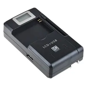 Xpmp3h1 Pkpower 716833441926 Pk Power Universal Lcd Battery Charger For Audiovox Xmp3i Xm Black