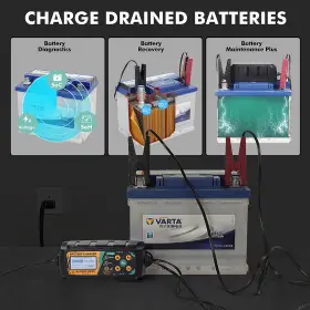 D0100har7eu Plstpft 12v Lead-acid Battery Monitor Repair Short Circuit Cca Detection #3
