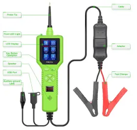D0100hp32ia Plstpft 12v 24v Vehicle Circuit Detector Intelligent Diagnosis Leakage Detection Nozzle #3
