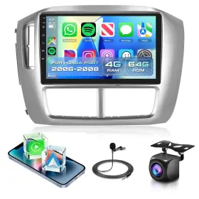 Podofo B0cqm4s2td 4g64g Car Radio Stereo For Honda Pilot 2006 2007 2008 Wireless Carplay