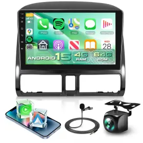 B0ffg8mjlc Podofo 4g64g Car Radio Stereo For Honda Crv 2002-2006 Wireless Carplay/android