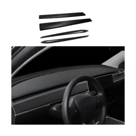 Aa-4548 Poibwbun Dash Wrap Front Door Panel Trim For Tesla Model Y And 3 2020 ... Fast Ship