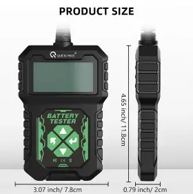 D0100ha5wnu Portable Vehicle Battery Analyzer Monitor Led Dis Display Test 12v B #3