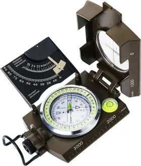 K-4074 Posinly Multifunctional Military Compass With Inclinometer Sighting K4074