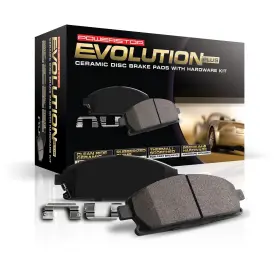 17-898 Powerstop Rear Brake Pads For Dodge Durango 2003-09 Ram 1500 2002-10 15