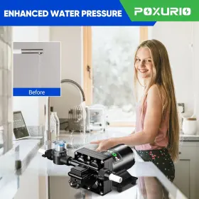 Poxurio 790864450454 6gpm Rv Water Pump 70psi 110v Dc Fresh Self-priming Diaphragm Wa #3