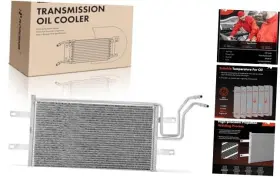 Apoc204 Premiumpartswhosale Transmission Oil Cooler Compatible With Dodge Ram 2500/ram 3500 2003-2009
