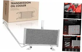 Apoc207 Premiumpartswhosale Transmission Oil Cooler Compatible With Dodge Ram 1500/ram 2500 1994-2001