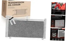 Apoc209 Premiumpartswhosale Transmission Oil Cooler Compatible With Dodge Ram 2500 1995-2002 5.9l