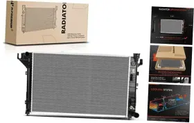 Aprad900 Premiumpartswhosale Engine Coolant Radiator Assembly With Transmission Oil Cooler Compatible