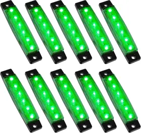 Pseqt 779207723950 Pse Quart 10 Pcs Led Rock Strip Lights Car Underglow Wheel Fender Well Lighting Kits