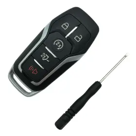 Pu-030 Puianyiq Replacement Keyless Entry Remote Control Key Fob Shell Case Fits For Ford F15
