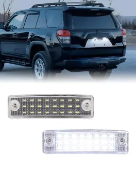 B01-04-0088 Pwobvz Led License Plate Light Tag Lamp Assembly For 1996-2024 Toyota 4runner 2