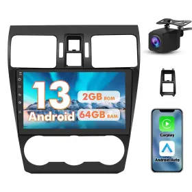 Pyniro 708500305174 Car Radio Stereo Upgrade For Subaru Forester Wrx Impreza 2013-2015 Android H