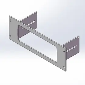 Fp-bk-kngm150-d Pyramid - 3 Inch Faceplate Bendix King M150 One-piece Unit