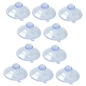 Qdishi 750139646074 10 Pcs Radar Detectors Suction Cups For Clear Cobra Escort And