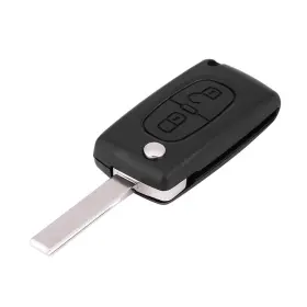 Ql04659 Qiilu Keyless Entry Remote Control Key 2 Buttons Car Ignition Fob 433mhz