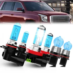 Psx26w Qipeizsp 9005/h11/psx26w Fit For Gmc Yukon 2015 2016 2017 2018 Lights Headlight Bulbs 9005/hb3/h10 Hi