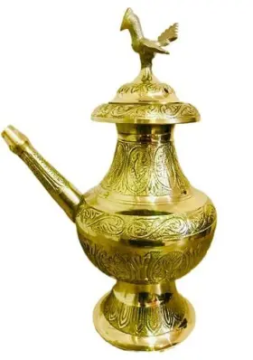 Karu-09 Qt S Quart Karuwa Handcarved Traditional Water Jar Vessel Bhojpure 9 In Of Nepal