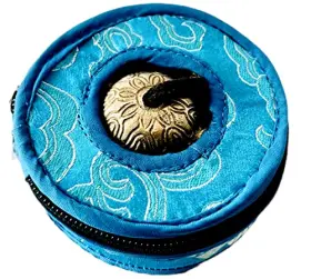 Ting-1 Qt S Quart Tibetan Handmade Yoga Meditation Om Tingsha Bell Chimes Cymbal Set
