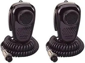Sra-198 Ranger Lot Of 2 4-pin Cb Radio Microphones Noise Cancel Mic