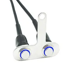 Rayana 395963743449 Stainless Steel Led Motorcycle Handle Bar On-off Fog Light Headlight S