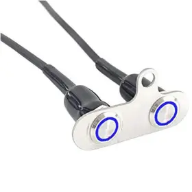 Rayana 395963743487 Stainless Steel Led Atv Motorcycle Switch On-off Handlebar Adjustable