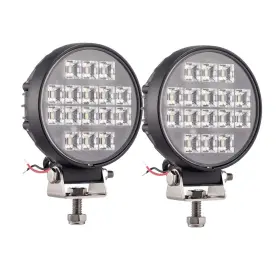1215-16w Raycharm 2 Offroad 3.5 Inch Round Led Fog Light Pods 6000k Cool-white 150 Wide