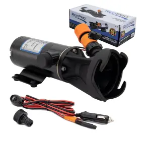 Recpro 193652026716 Rv Macerator Pump 12v Portable Quick Release Sewage Chopper