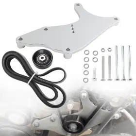 Rs008-sl-1 Riaiciing Ls Dual Alternator Bracket Kit For 1999-2013 Gm 4.8l 5.3l 6.0l 6.2l Vortec V8