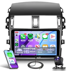 B0fk4wyyzs Rimoody 4core Android 15 Car Radio For Toyota Corolla 09-13 4g 128g Stereo