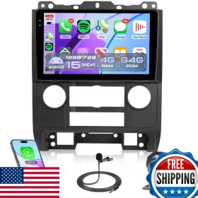 B0fkbgz9cm Rimoody Android 15 Car Radio Ford Escape 07-12 Mazda Tribute 4g 64g Gps Carplay