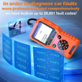 Ae0001 Riokko Professional Obd2 Battery Tester Live Data Code Reader Color #3