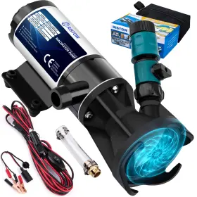 Pump01 Ristow Rv Macerator Pump 12v 12gpm Selfpriming Wastewater Sewage With 10ft Hose
