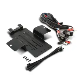 Rfyxz-k8 Rockford Fosgate Kit And Mounting Plate For Select Yxz Models