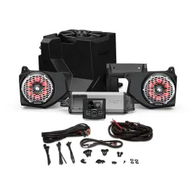Rngr18-stg5 Rockford Fosgate 1500w 5-ch Amp And Speaker/sub Kit For 2018 Polaris Ranger #3
