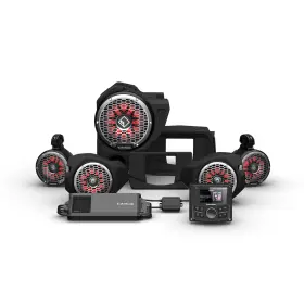 Rzr14-stg5 Rockford Fosgate Color Optix Audio Kit For Rzr Models 2014 - 2021