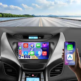 Roinvou B0d3xn44hw Dsp 264g 5g Wifi Android Car Radio For Hyundai Elantra 2011 2012 2013