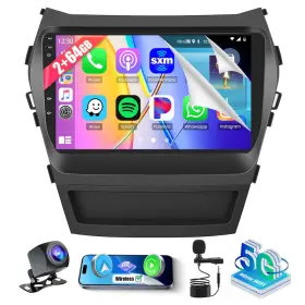 Roinvou B0d72tpbnf Dsp Eq 264g Android 13 Radio For Hyundai Santa Fe Ix45 2013-2018 9 Inch