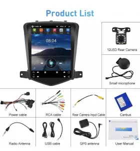 Roinvou-q3589a3us31-c251 Roinvou 2 64g For 2008-2012 Chevrolet Chevy Cruze Android 13 Radio 9.7 Inch J1 #3