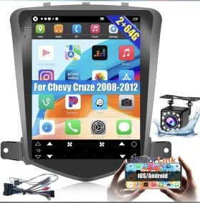 Roinvou-q3589a3us31-c251 Roinvou 2 64g For 2008-2012 Chevrolet Chevy Cruze Android 13 Radio 9.7 Inch J1
