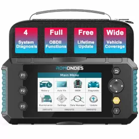 Rd3000 Romondes Obd2 Scanner Car Diagnostic Tool Abs Srs Engine Transmission