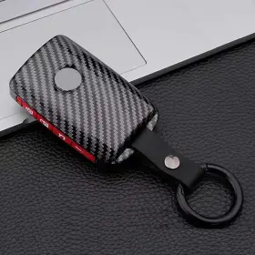Royalfox 789219749718 Tm 2/3/4 Buttons Hard Pc Smart Keyless Side Black With Red