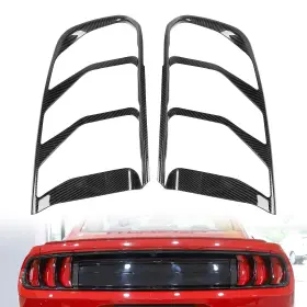 Rt-wdz-03 Rt-tcz Carbon Fiber Tail Light Lamp Cover Guard Trim Frame Bezels Decoration