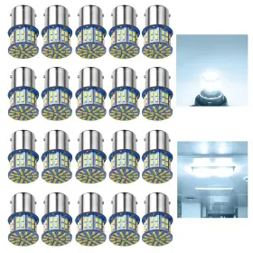 Rvbulbzl1156 Rvbulbzl ‎ Aokezl-50- 1141 1003 7506 Ba15s Led Bulbs Super Bright 3014 50-smd Repl