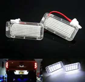 040pz Rzgmtspt 2x Led License Plate Light Tag Lamp Assembly White For 2019 Ford Ranger 2015